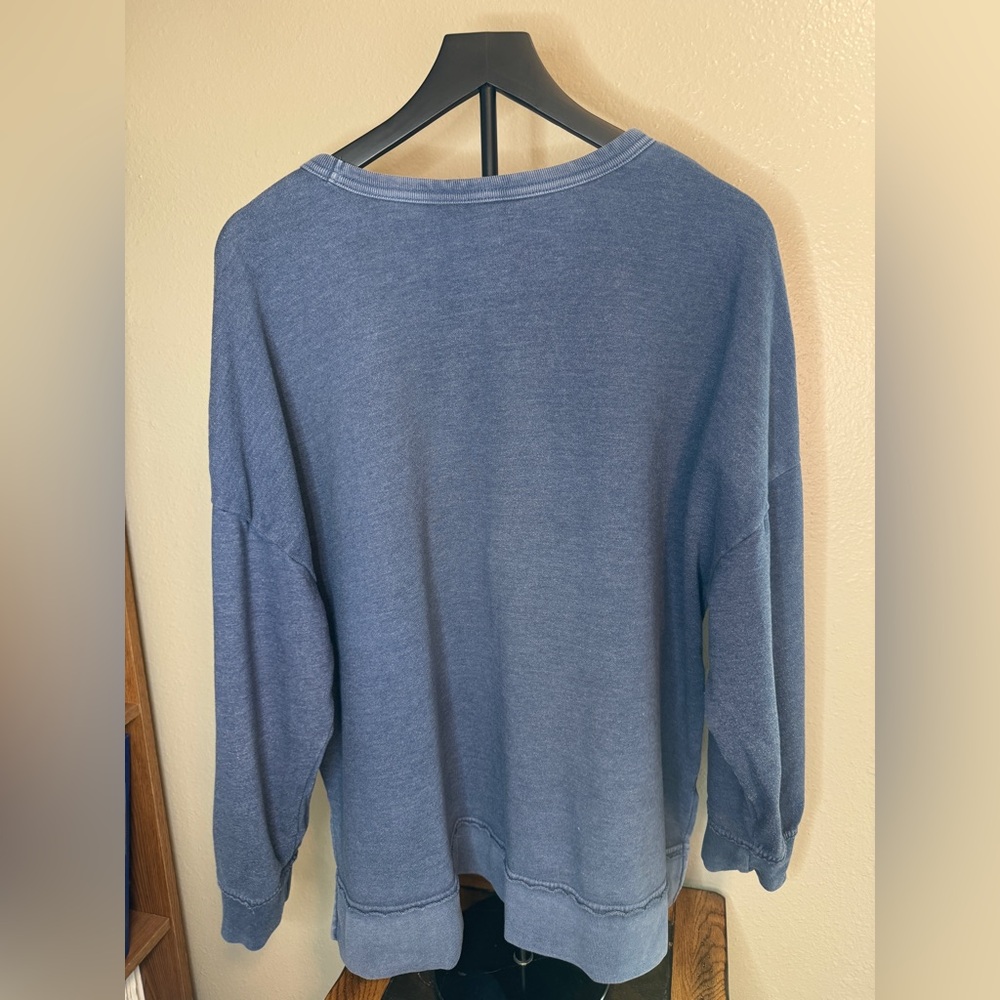 Women’s Buffalo David Bitton Blue and Gray Sweatshirts - Picture 3 of 13